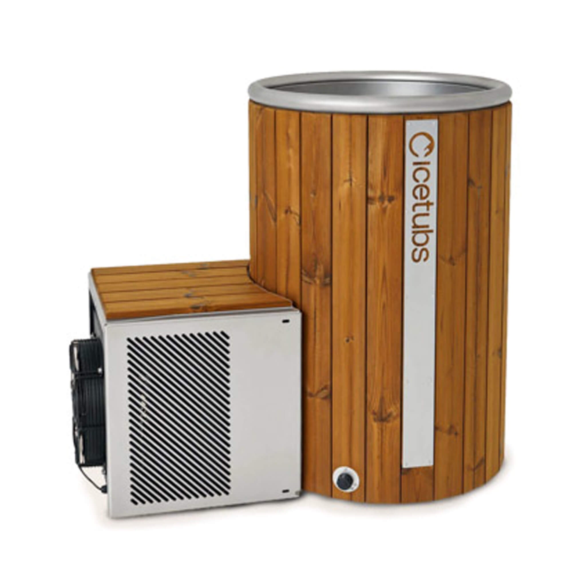 Icetubs IceBarrel Thermowood And Fiberglass Cold Plunge Immersion Tub (SAK68129) - The Vitality Estate