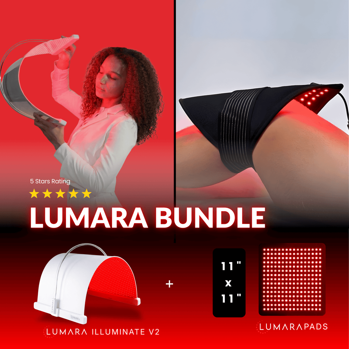 Illuminate Red V2 Tunnel - The Vitality Estate