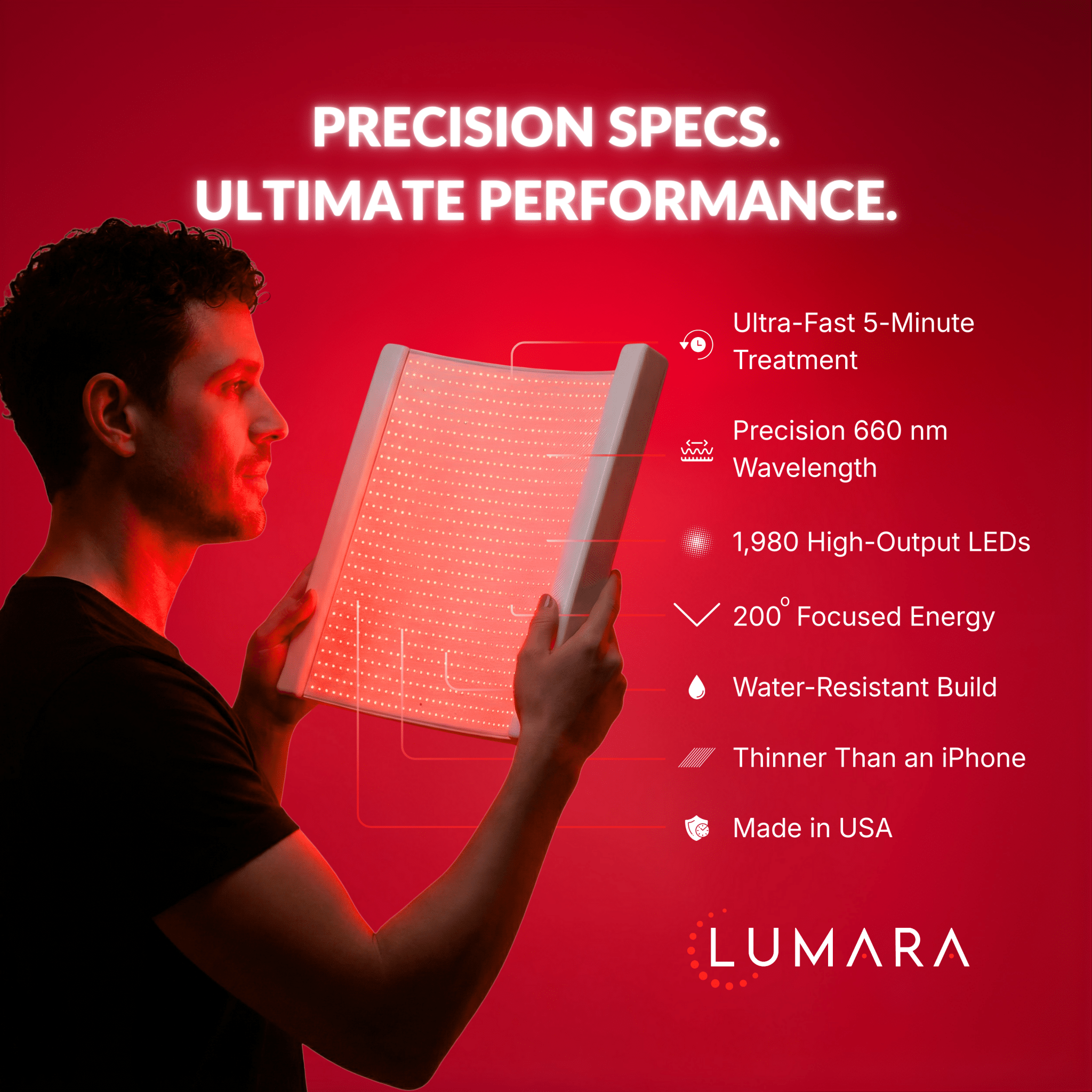 Illuminate Red V2 Tunnel - The Vitality Estate