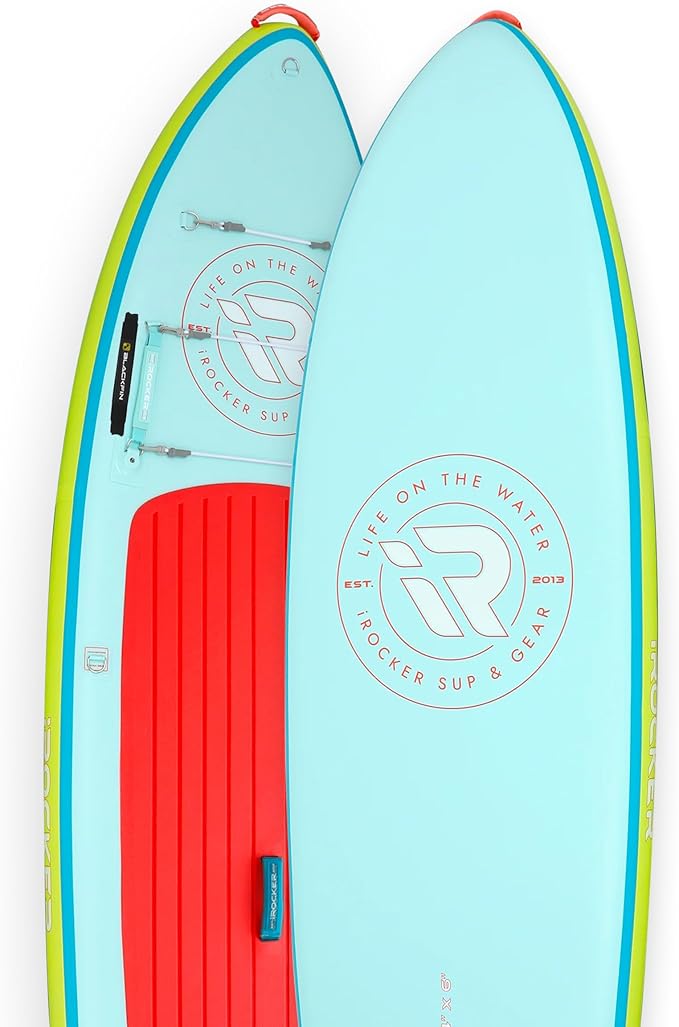 iROCKER Cruiser 7.0 Inflatable Stand Up Paddle Board Premium SUP and Accessories - Beginner Friendly - Extra Wide Base - Tandem Capable - The Vitality Estate