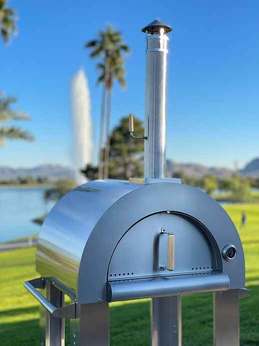 Kokomo Built-In Wood Fired Pizza Oven 32” for Ultimate Outdoor Cooking - The Vitality Estate