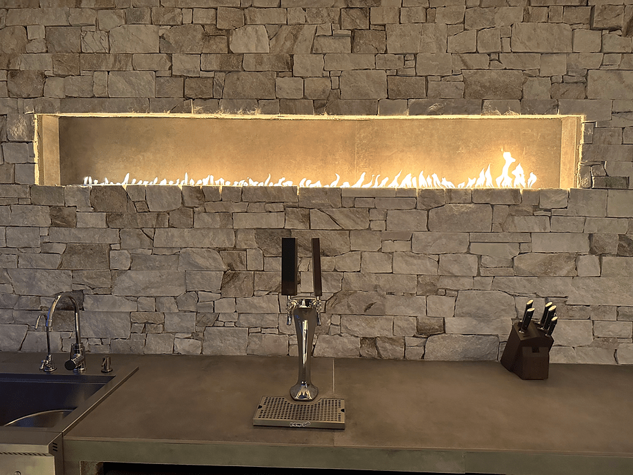 KoKoMo Luxury Outdoor Kitchen BBQ Island - Custom Built Premium Cooking Station for Your Backyard - The Vitality Estate