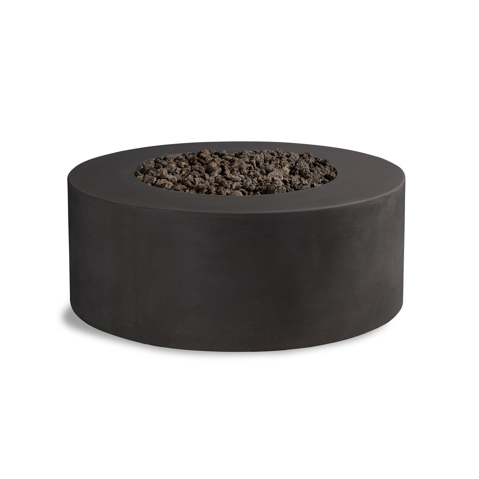Kylindros - Cylinder Concrete Fire Pit Table - The Vitality Estate
