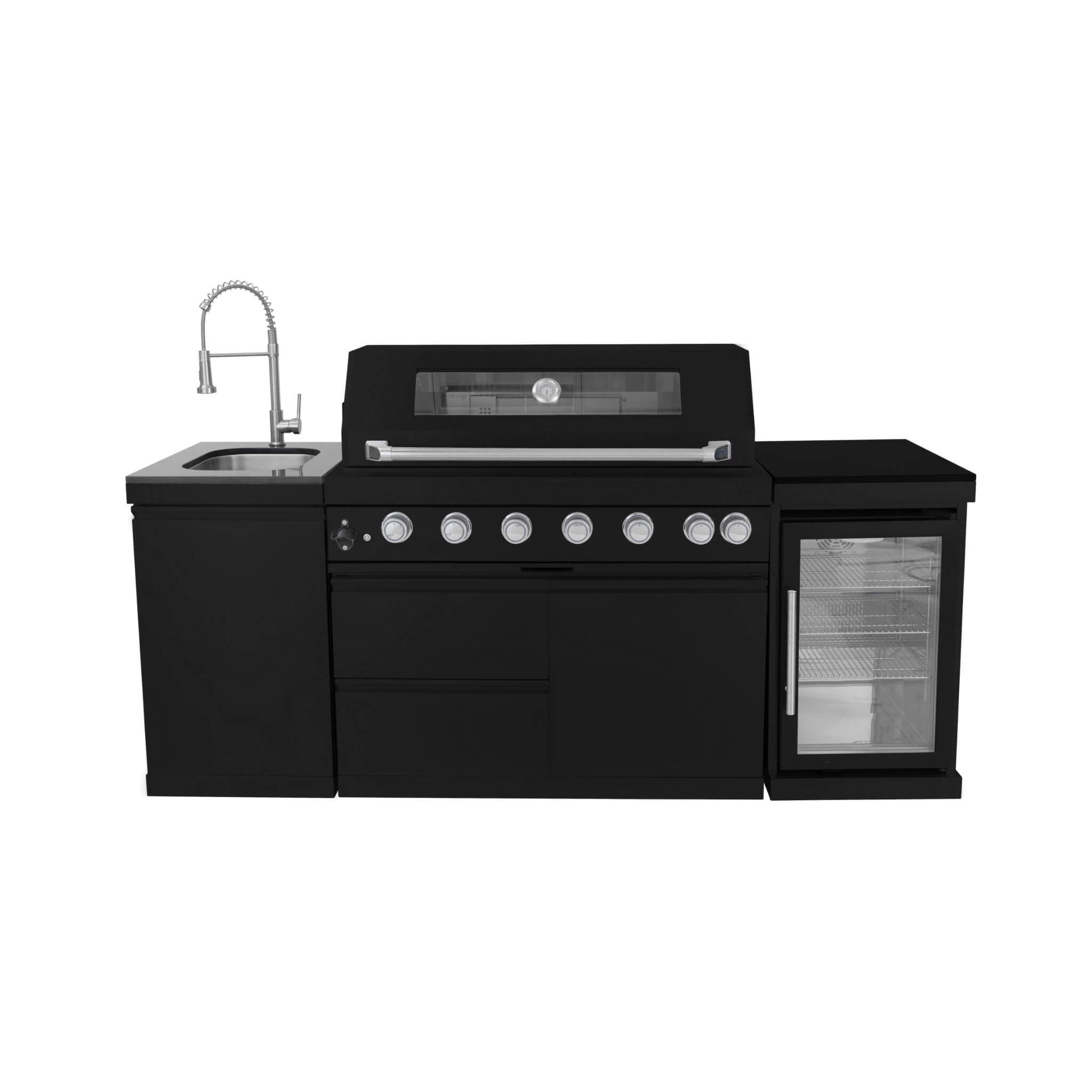 Large 68L Stainless Steel Single-Door Fridge For Outdoor Kitchen Islands (SAK15296) - The Vitality Estate
