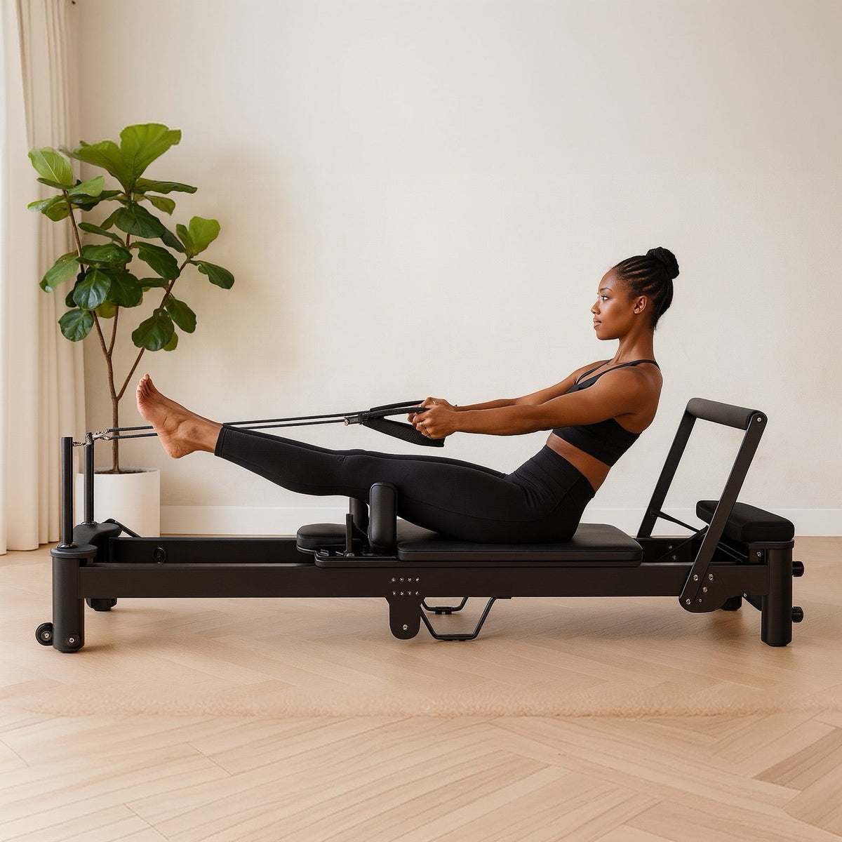 Luraush - Foldable Instructor-Recommended Pilates Reformer - The Vitality Estate