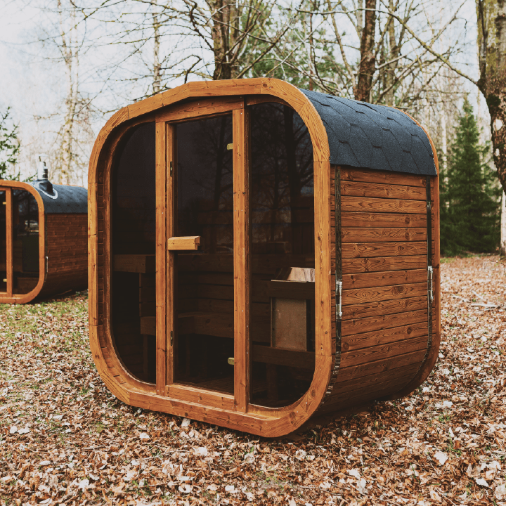 Mande MW16 ThermoWood Outdoor Sauna - Premium Outdoor Relaxation Experience - The Vitality Estate