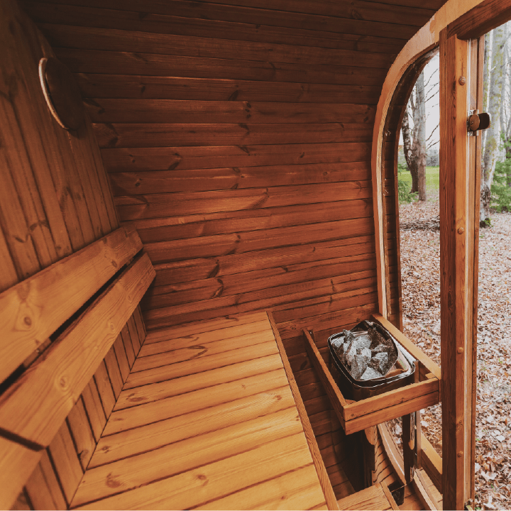 Mande MW20 Outdoor ThermoWood Sauna – Premium Backyard Relaxation by Patio Elegance - The Vitality Estate
