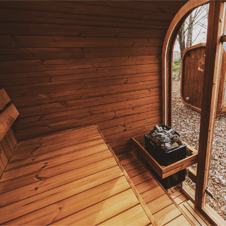 Mande MW20 Outdoor ThermoWood Sauna – Premium Backyard Relaxation by Patio Elegance - The Vitality Estate