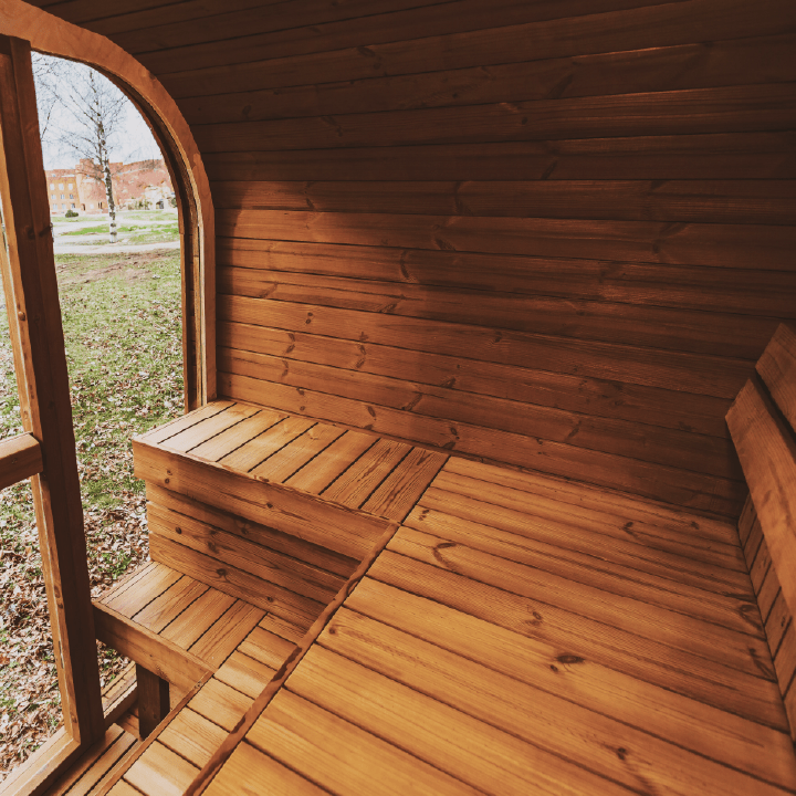 Mande MW20 Outdoor ThermoWood Sauna – Premium Backyard Relaxation by Patio Elegance - The Vitality Estate
