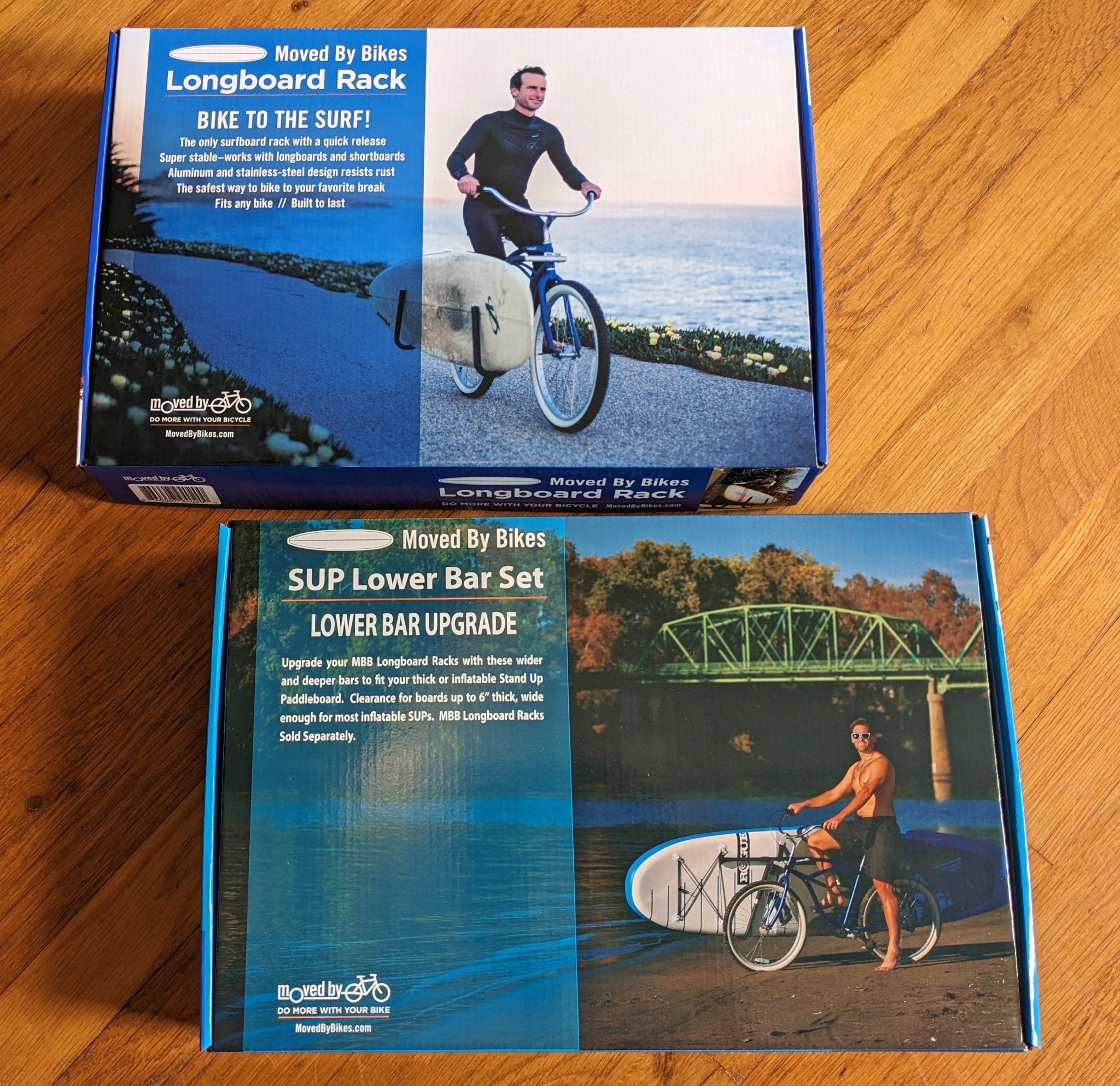 MBB Longboard Rack with SUP Lower Bar Set - The Vitality Estate