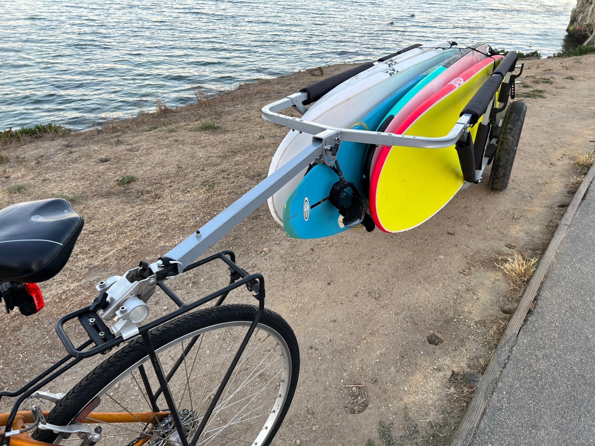 MBB SUP and Kayak Trailer V1 - Steel Frame - The Vitality Estate
