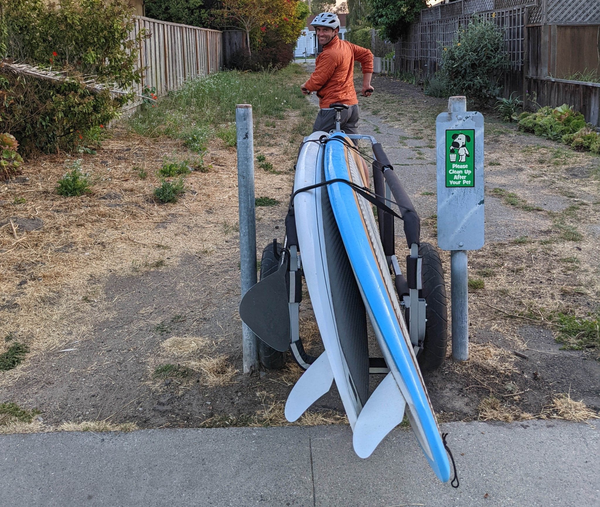 MBB SUP and Kayak Trailer V1 - Steel Frame - The Vitality Estate