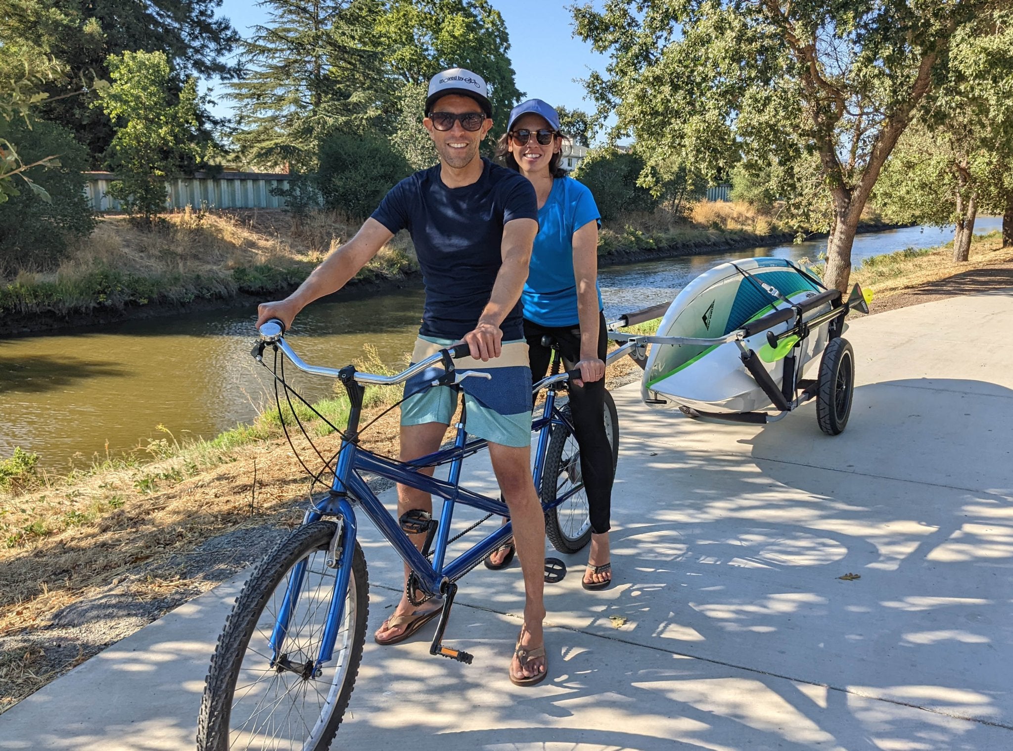 MBB SUP and Kayak Trailer V1 - Steel Frame - The Vitality Estate