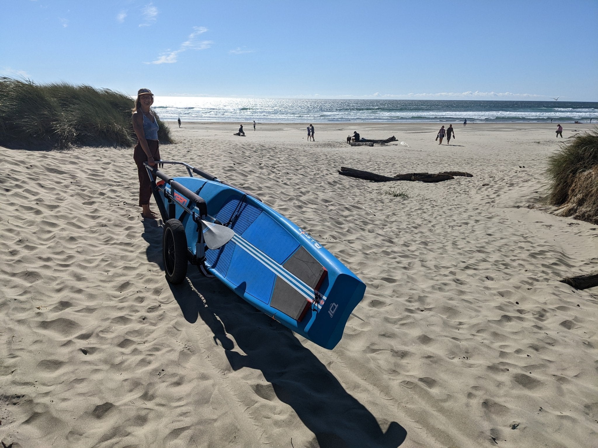 MBB SUP and Kayak Trailer V1 - Steel Frame - The Vitality Estate