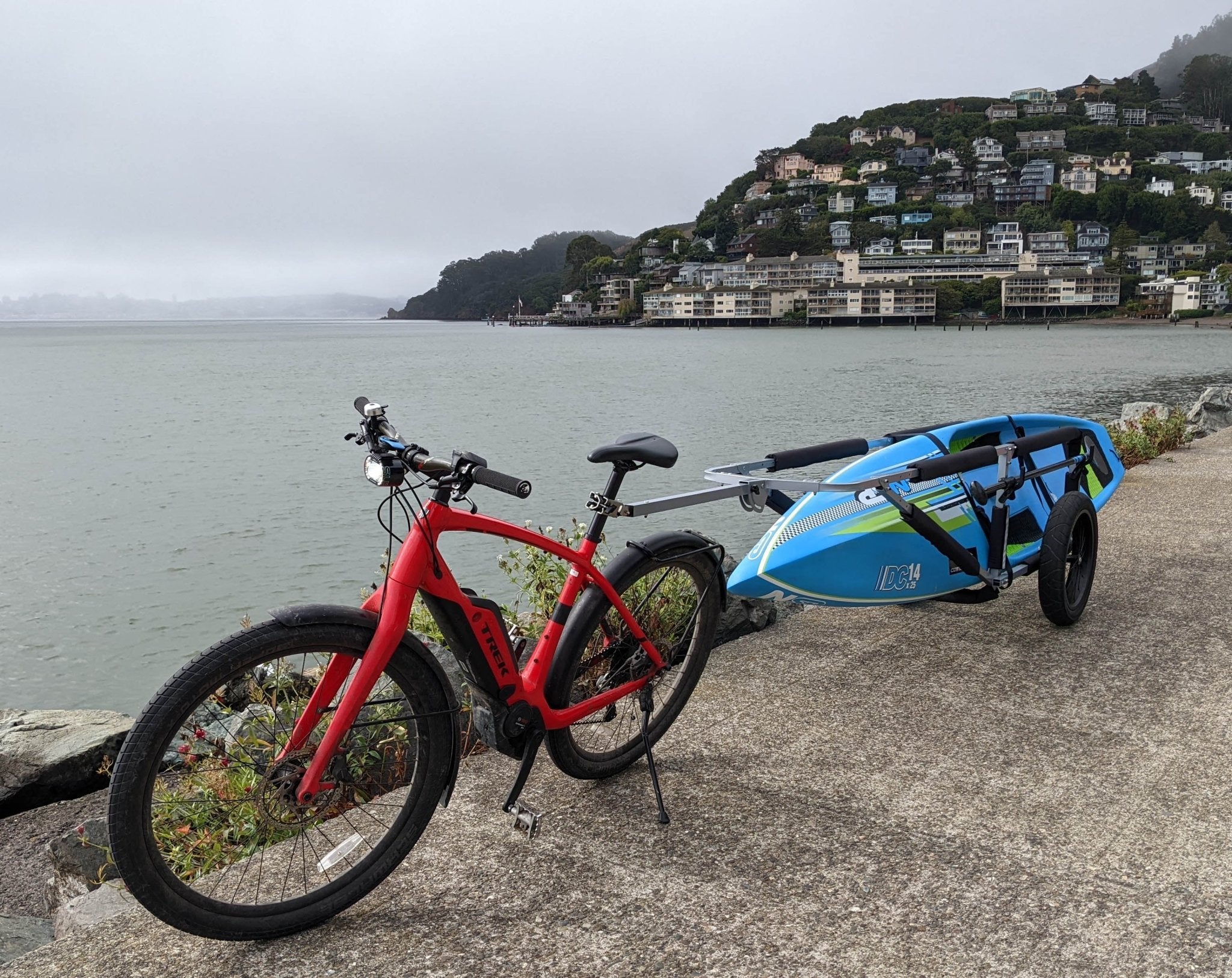 MBB SUP and Kayak Trailer V1 - Steel Frame - The Vitality Estate