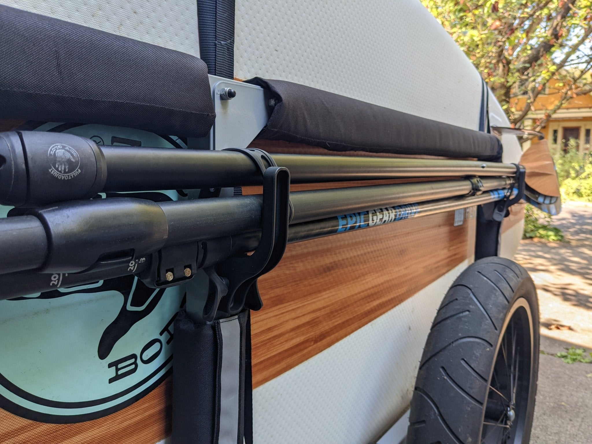 MBB SUP and Kayak Trailer V1 - Steel Frame - The Vitality Estate