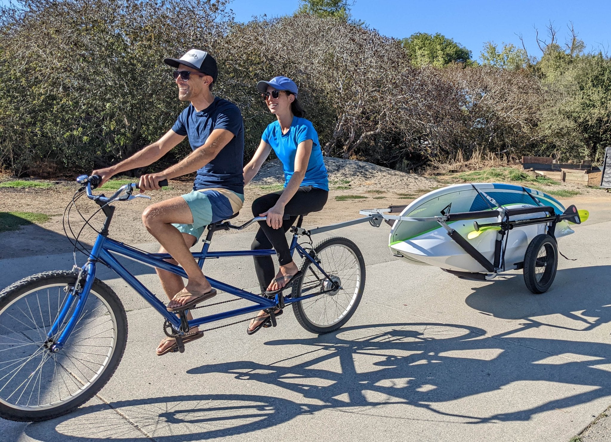 MBB SUP and Kayak Trailer V1 - Steel Frame - The Vitality Estate