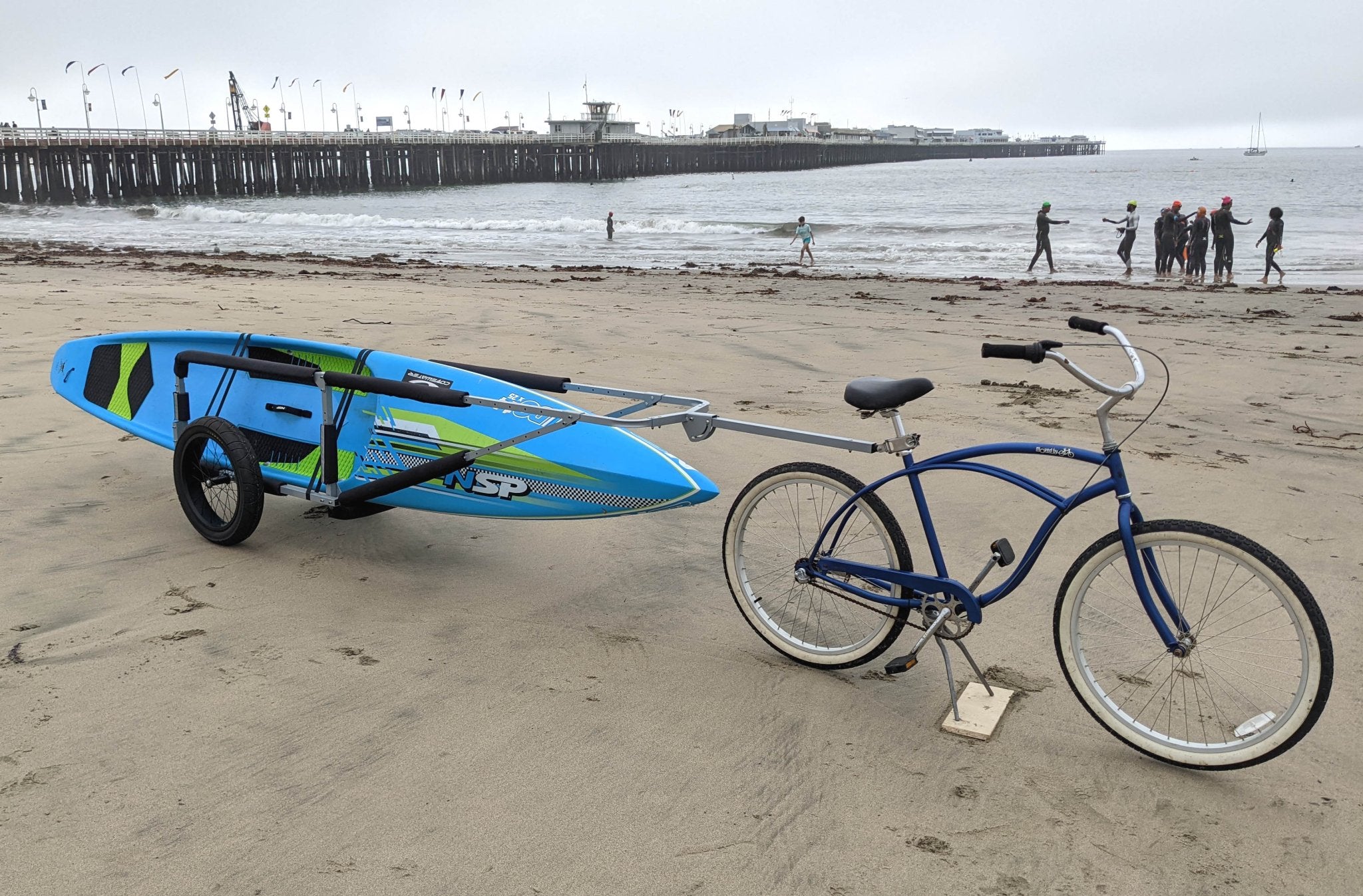 MBB SUP and Kayak Trailer V1 - Steel Frame - The Vitality Estate