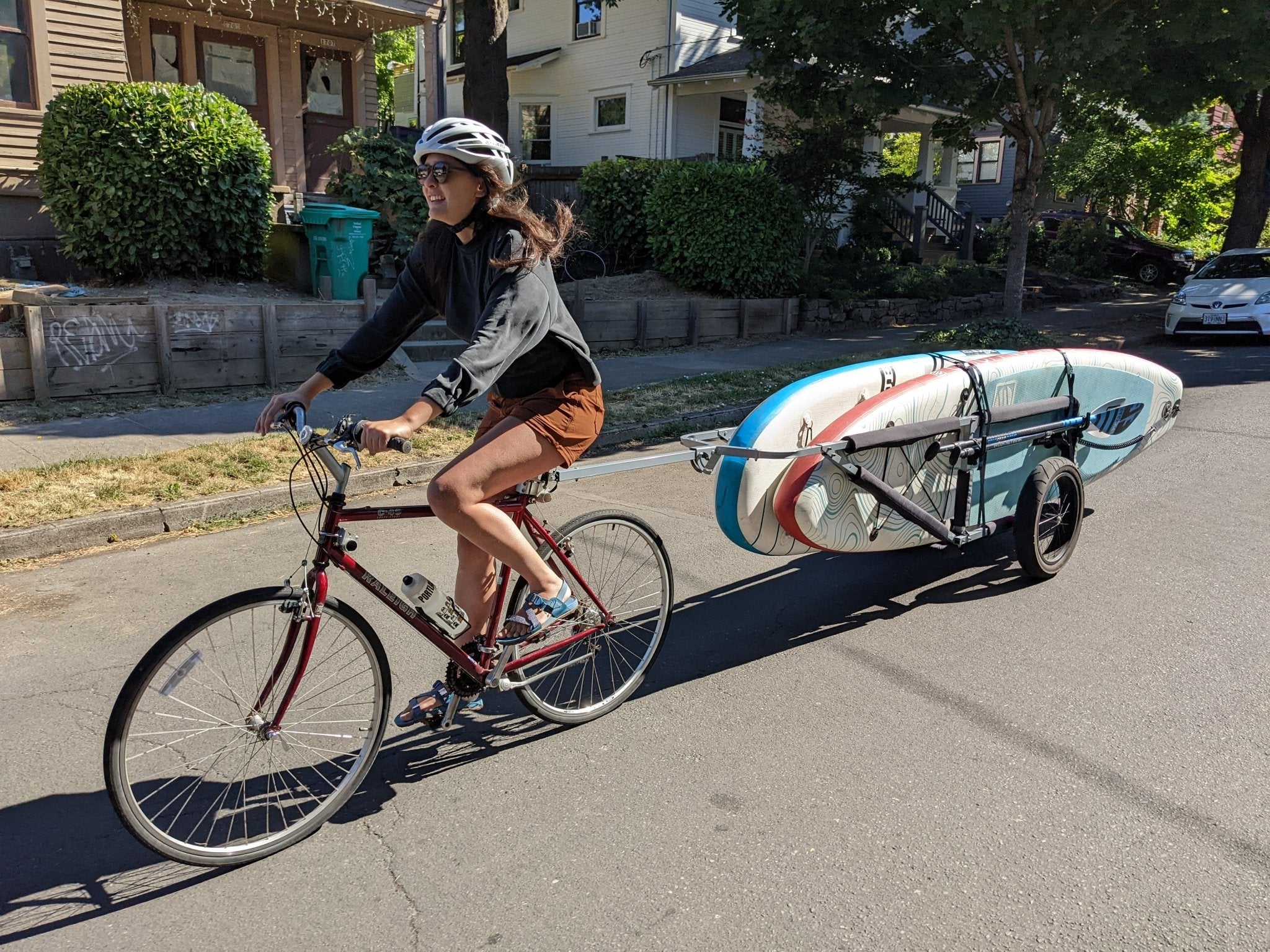 MBB SUP and Kayak Trailer V1 - Steel Frame - The Vitality Estate