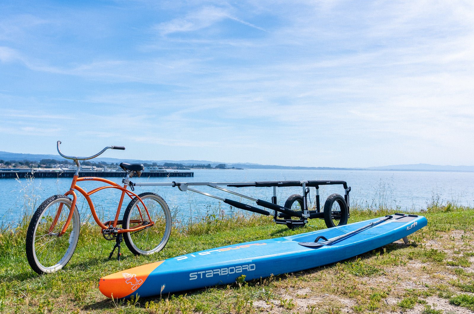 MBB SUP and Kayak Trailer V2 - Aluminum Frame - The Vitality Estate