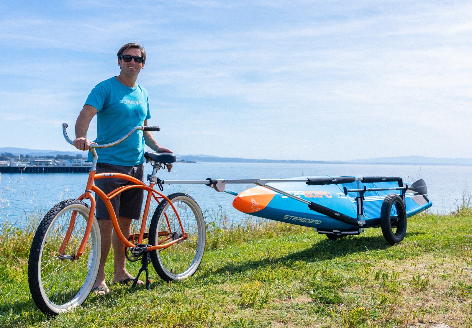 MBB SUP and Kayak Trailer V2 - Aluminum Frame - The Vitality Estate