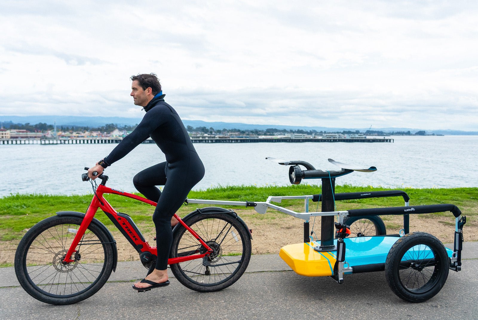 MBB SUP and Kayak Trailer V2 - Aluminum Frame - The Vitality Estate