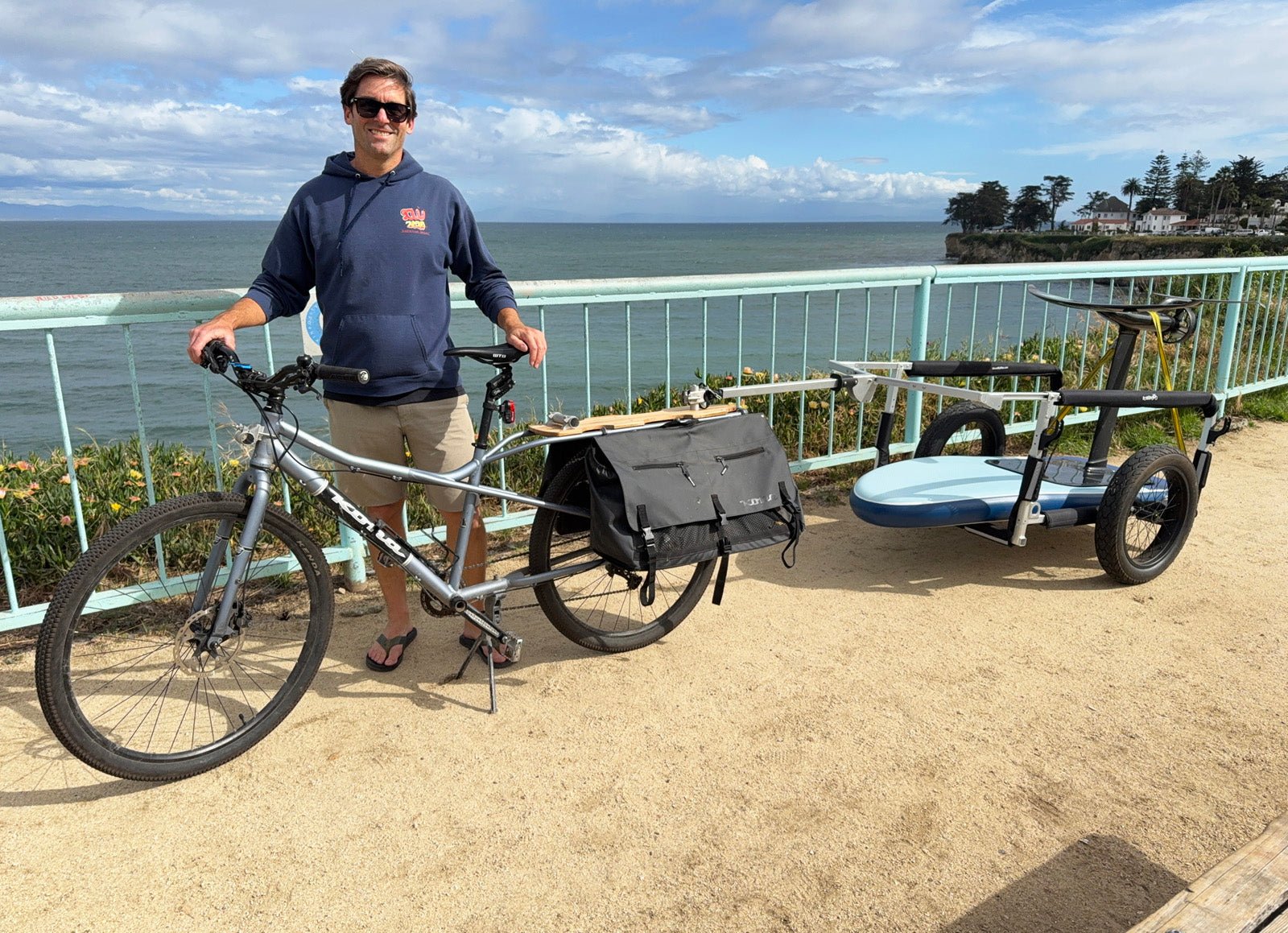 MBB SUP and Kayak Trailer V2 - Aluminum Frame - The Vitality Estate