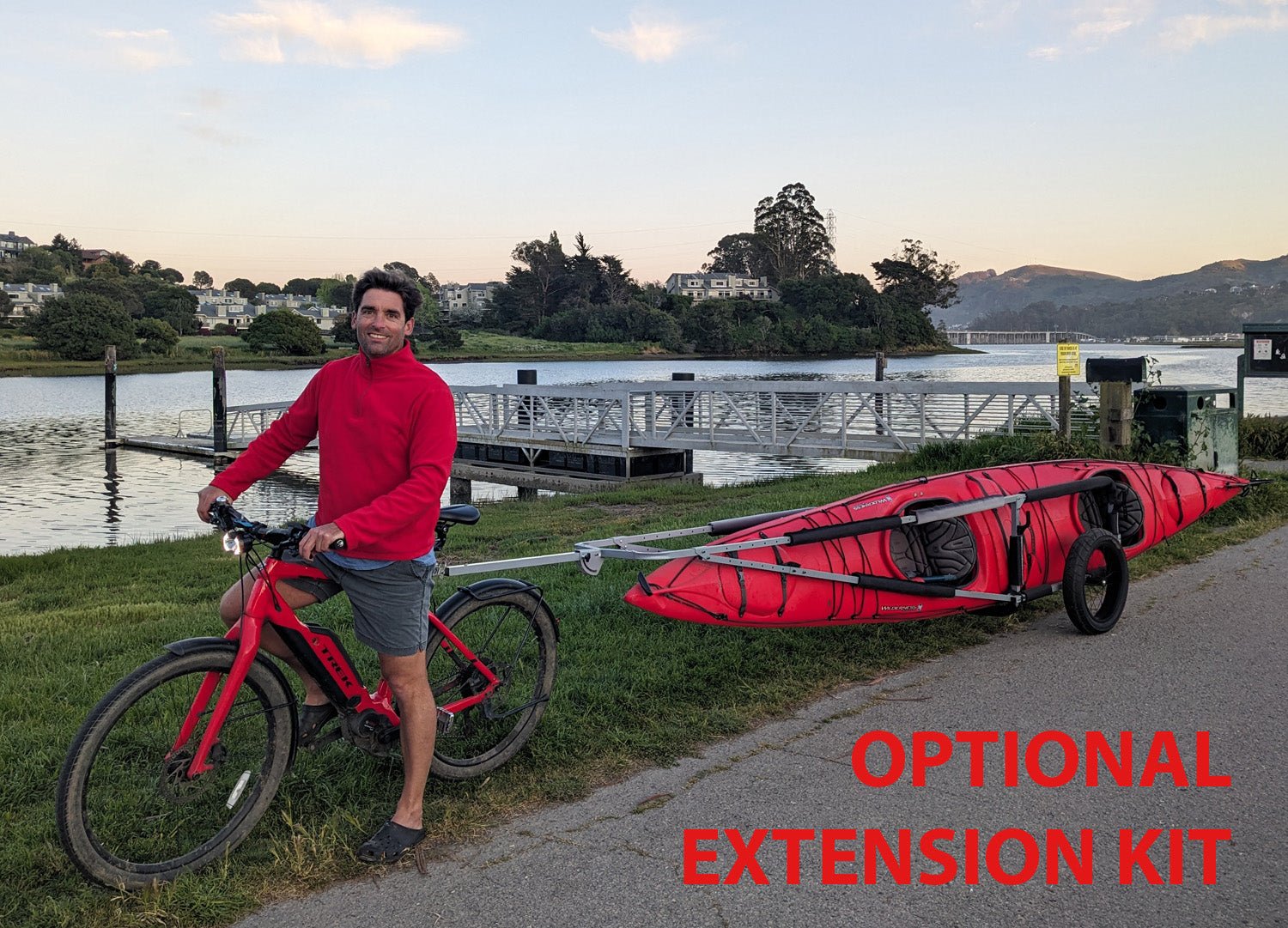 MBB SUP and Kayak Trailer V2 - Aluminum Frame - The Vitality Estate