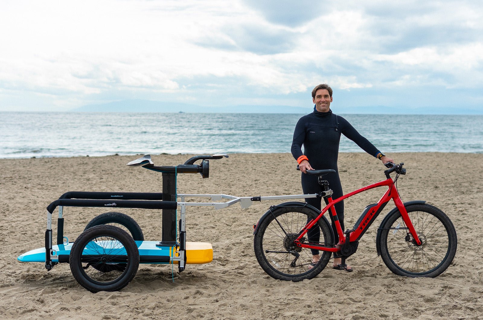 MBB SUP and Kayak Trailer V2 - Aluminum Frame - The Vitality Estate