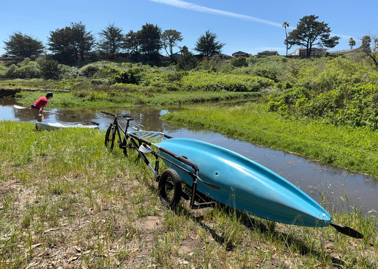 MBB SUP and Kayak Trailer V2 - Aluminum Frame - The Vitality Estate