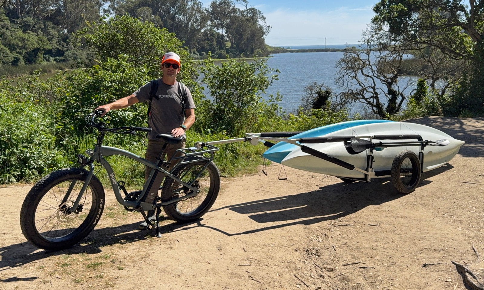 MBB SUP and Kayak Trailer V2 - Aluminum Frame - The Vitality Estate