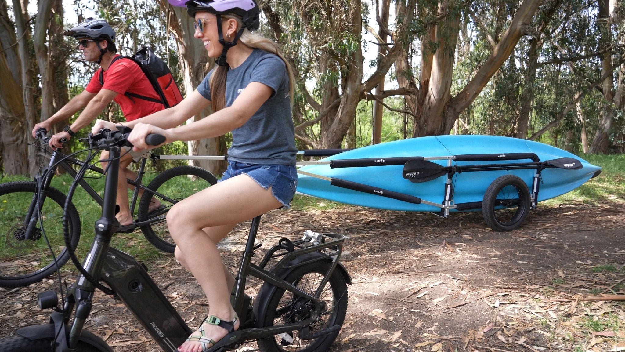 MBB SUP and Kayak Trailer V2 - Aluminum Frame - The Vitality Estate