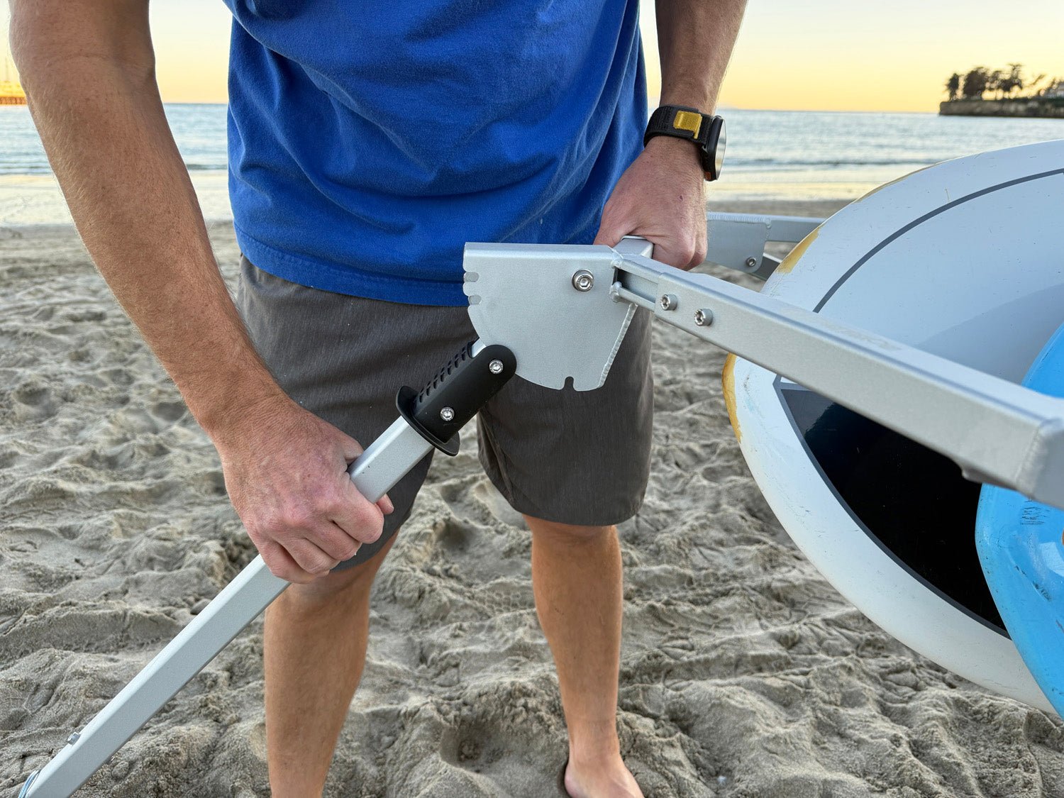 MBB SUP and Kayak Trailer V2 - Aluminum Frame - The Vitality Estate