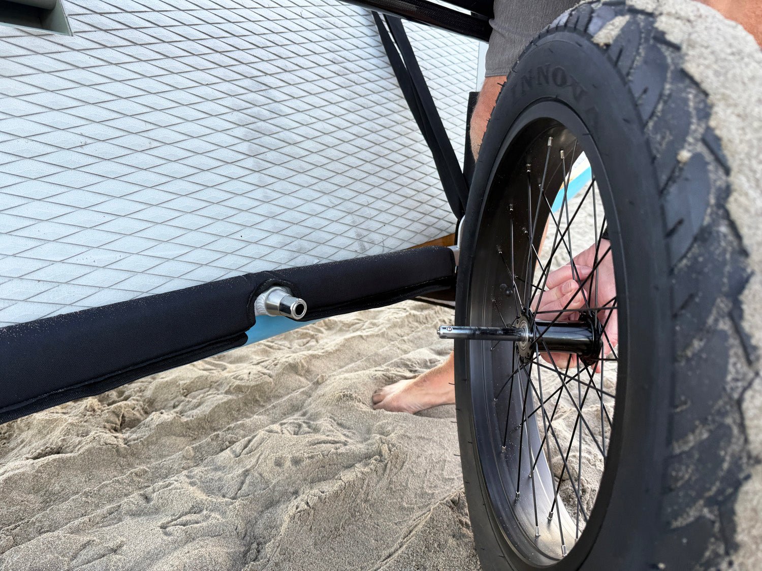 MBB SUP and Kayak Trailer V2 - Aluminum Frame - The Vitality Estate