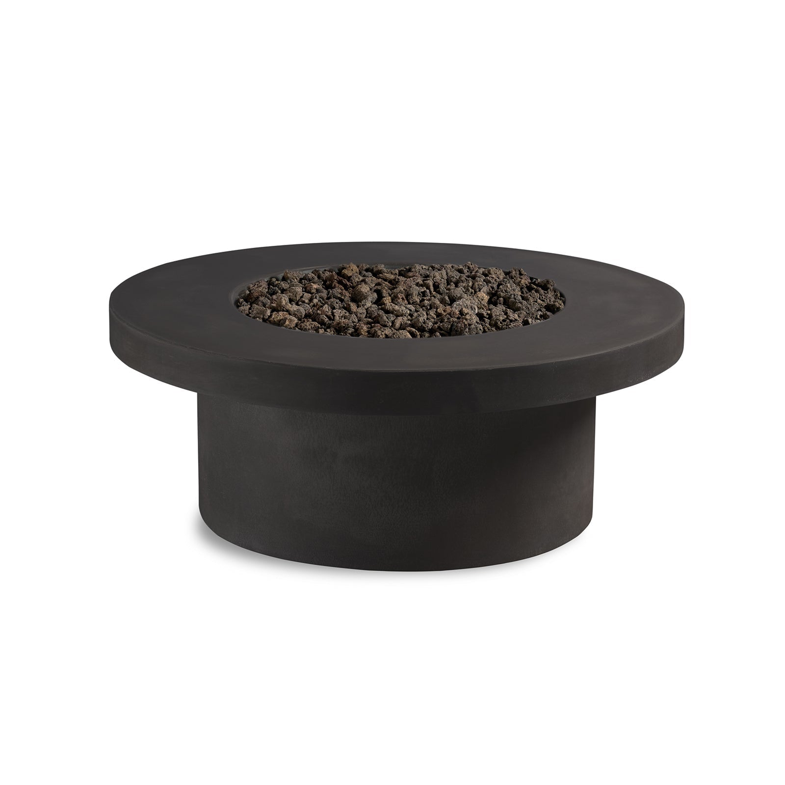 Mirasol - Circular Concrete Fire Pit Table - The Vitality Estate