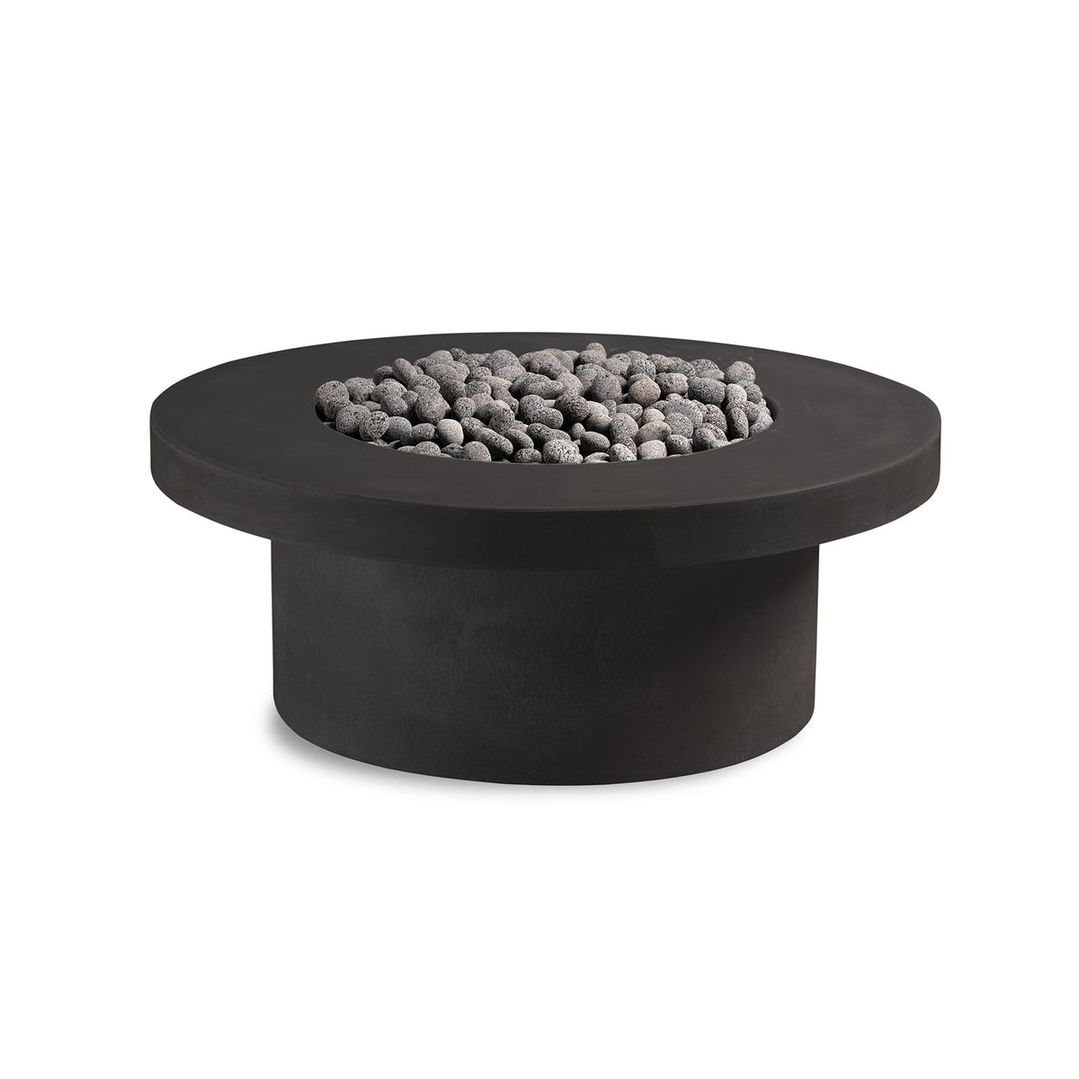 Mirasol - Circular Concrete Fire Pit Table - The Vitality Estate