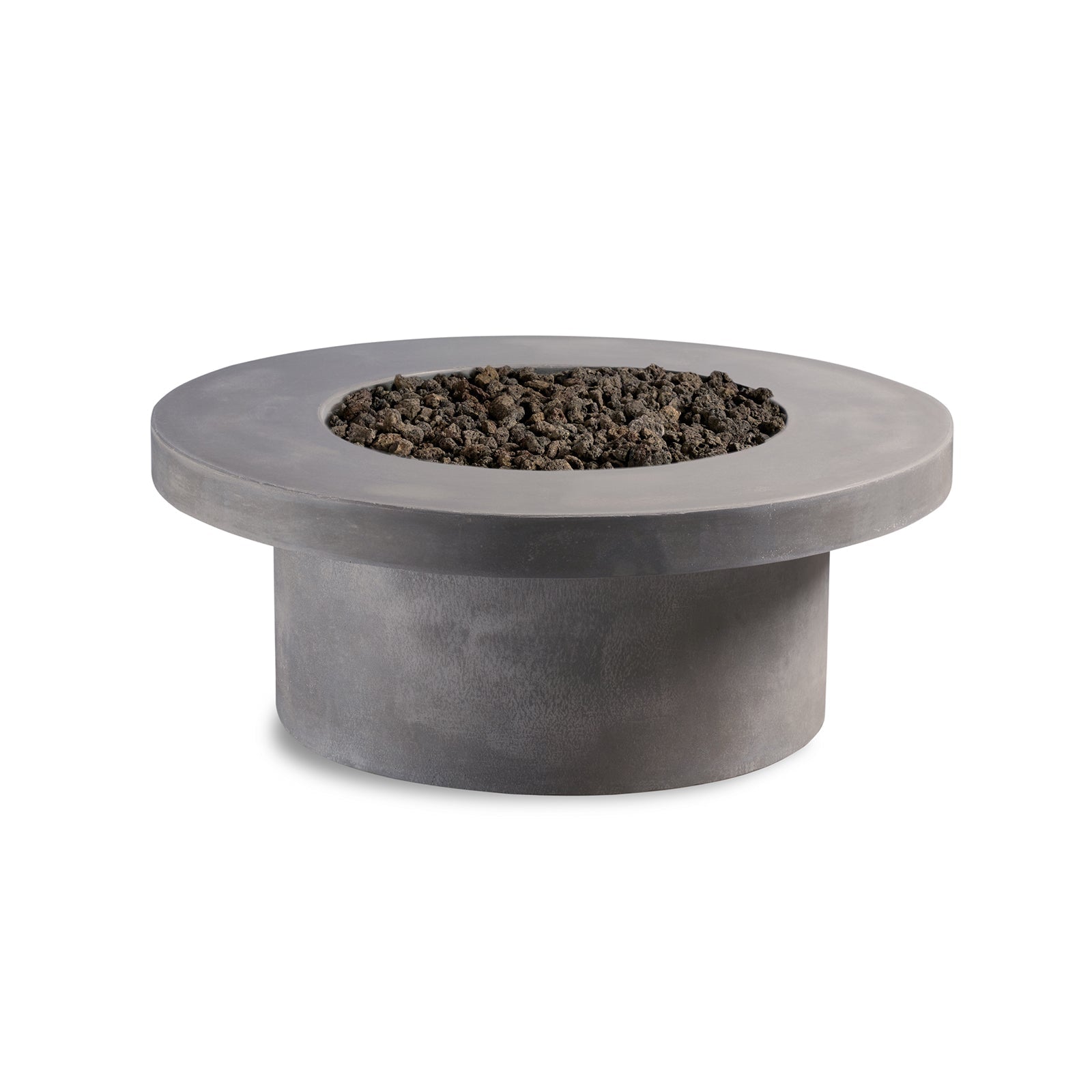 Mirasol - Circular Concrete Fire Pit Table - The Vitality Estate