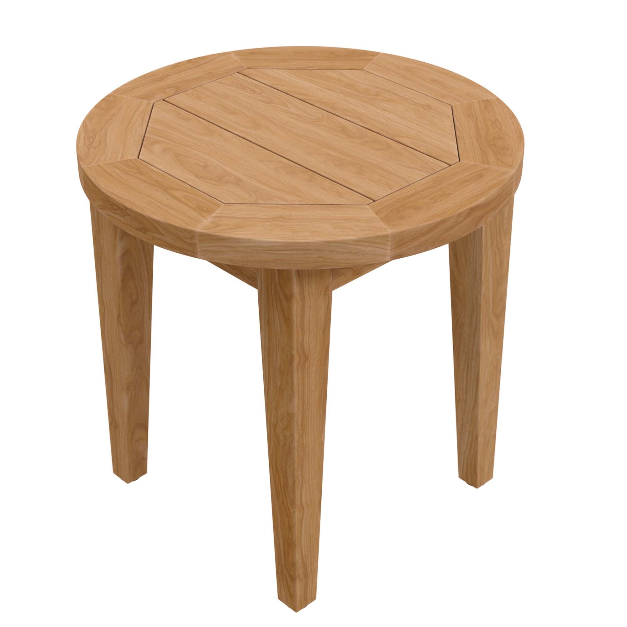 Modway Brisbane Outdoor Patio Set - 3-Piece Grey Teak Furniture for Stylish Patios - The Vitality Estate