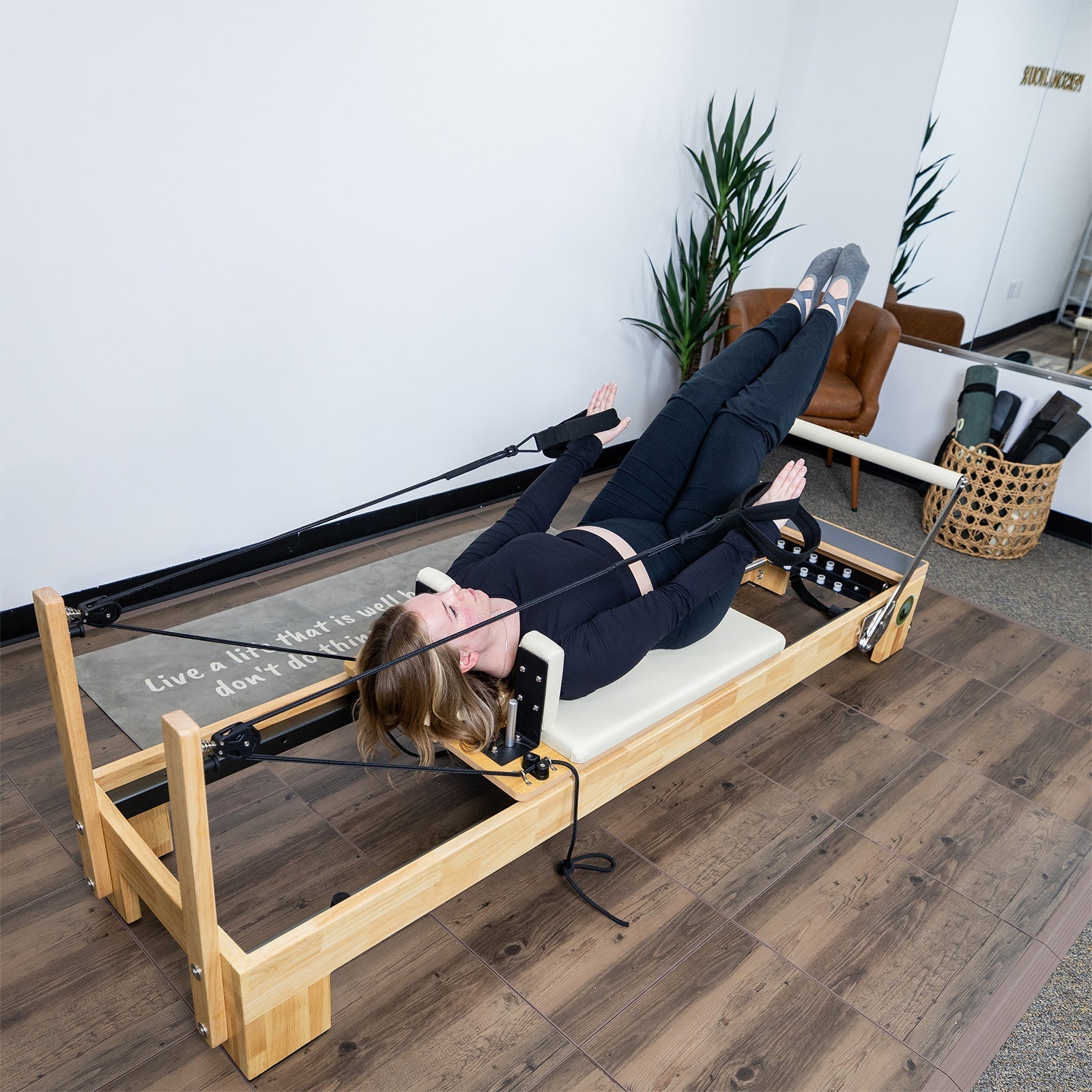 Nano Pro Lite Pilates Reformer - RE002 - The Vitality Estate