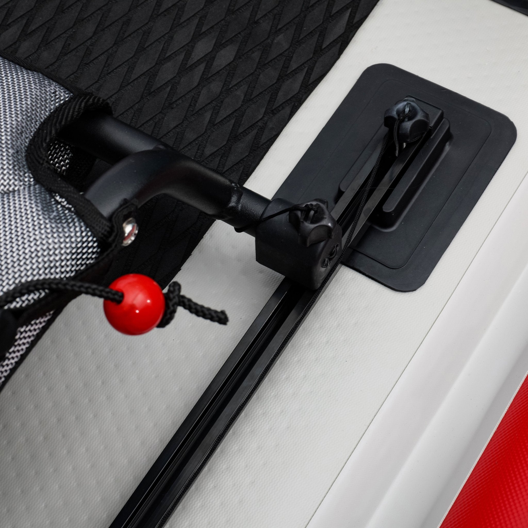 Nautiqua | ARUBA | Deluxe Paddleboard Fishing Pedal Kayak | Red - The Vitality Estate