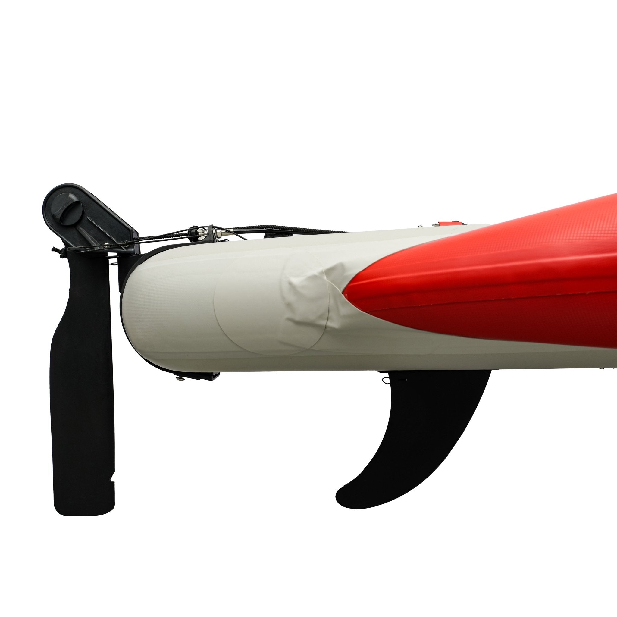 Nautiqua | ARUBA | Deluxe Paddleboard Fishing Pedal Kayak | Red - The Vitality Estate