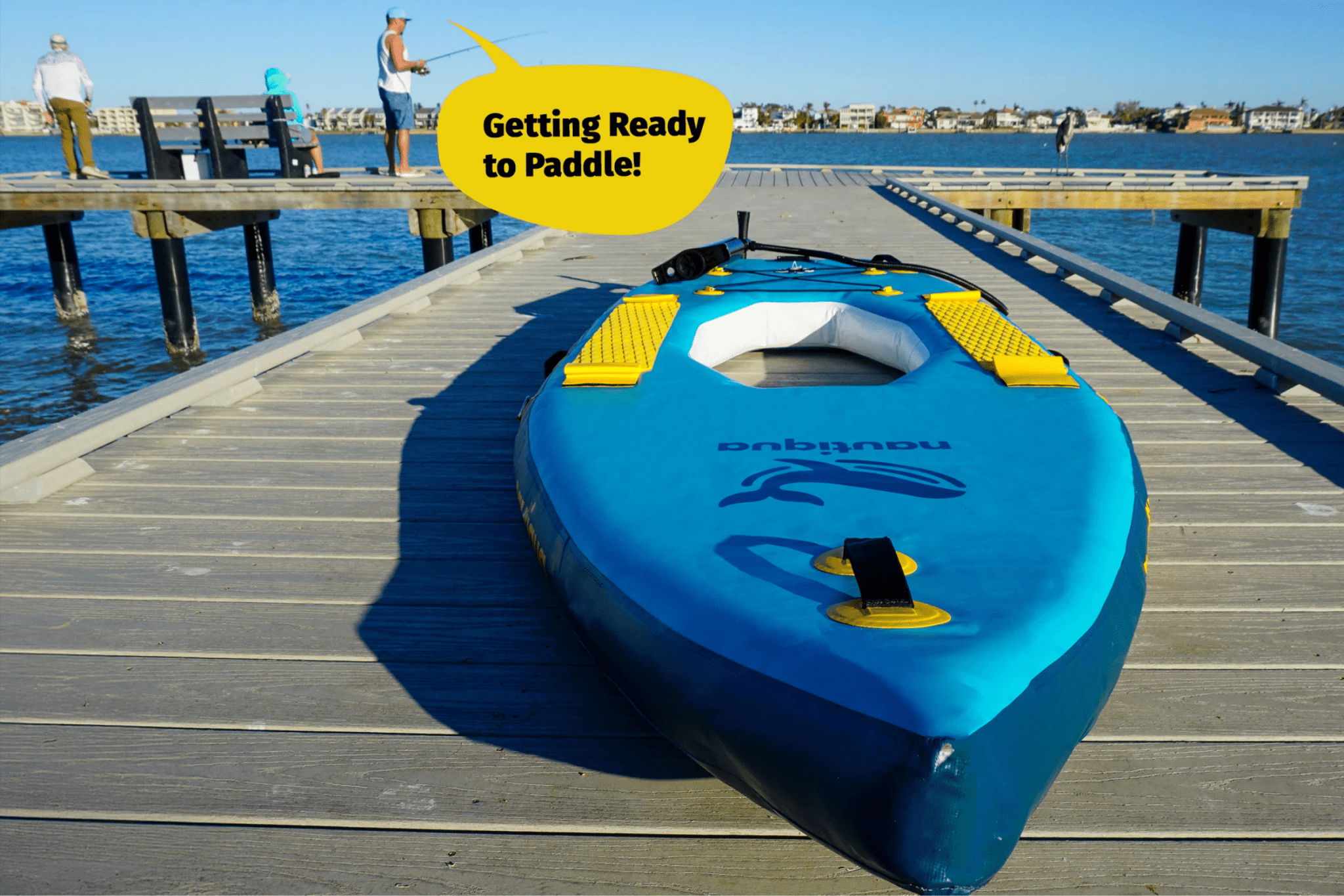 Nautiqua | BELIZE | Premium Paddleboard Water Bike - The Vitality Estate