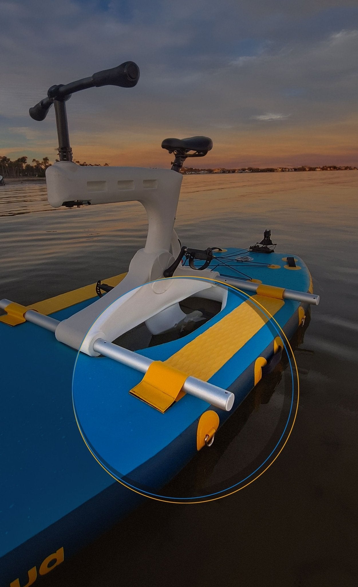 Nautiqua | BELIZE | Premium Paddleboard Water Bike - The Vitality Estate