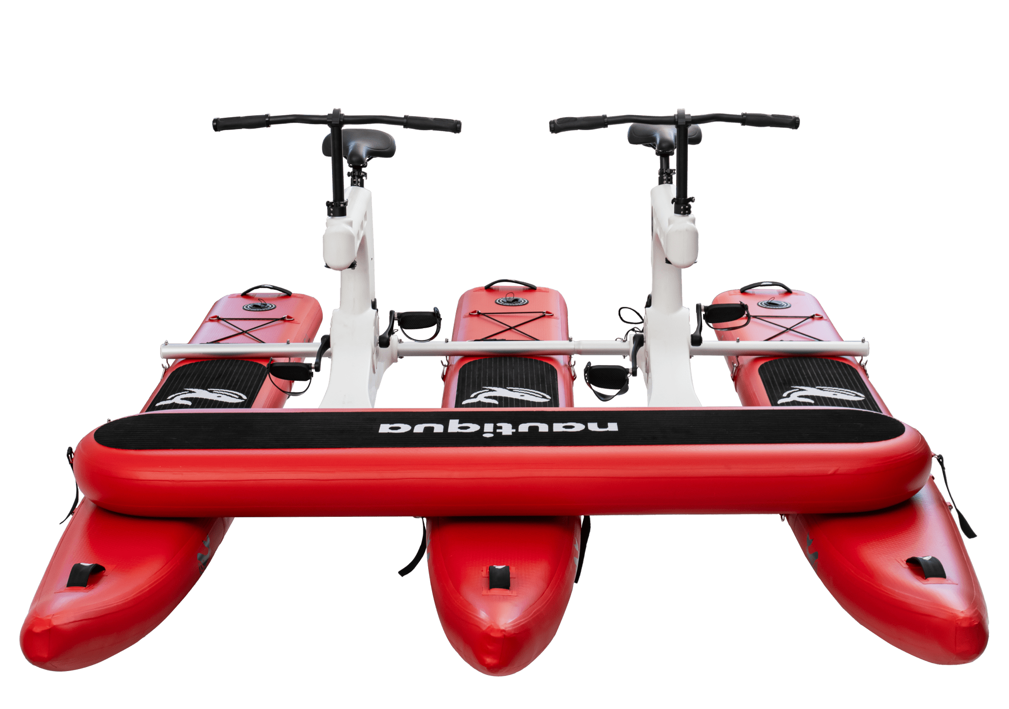 Nautiqua | BORACAY | Premium Catamaran Style Water Bike with Front Pad | 2 Person - The Vitality Estate