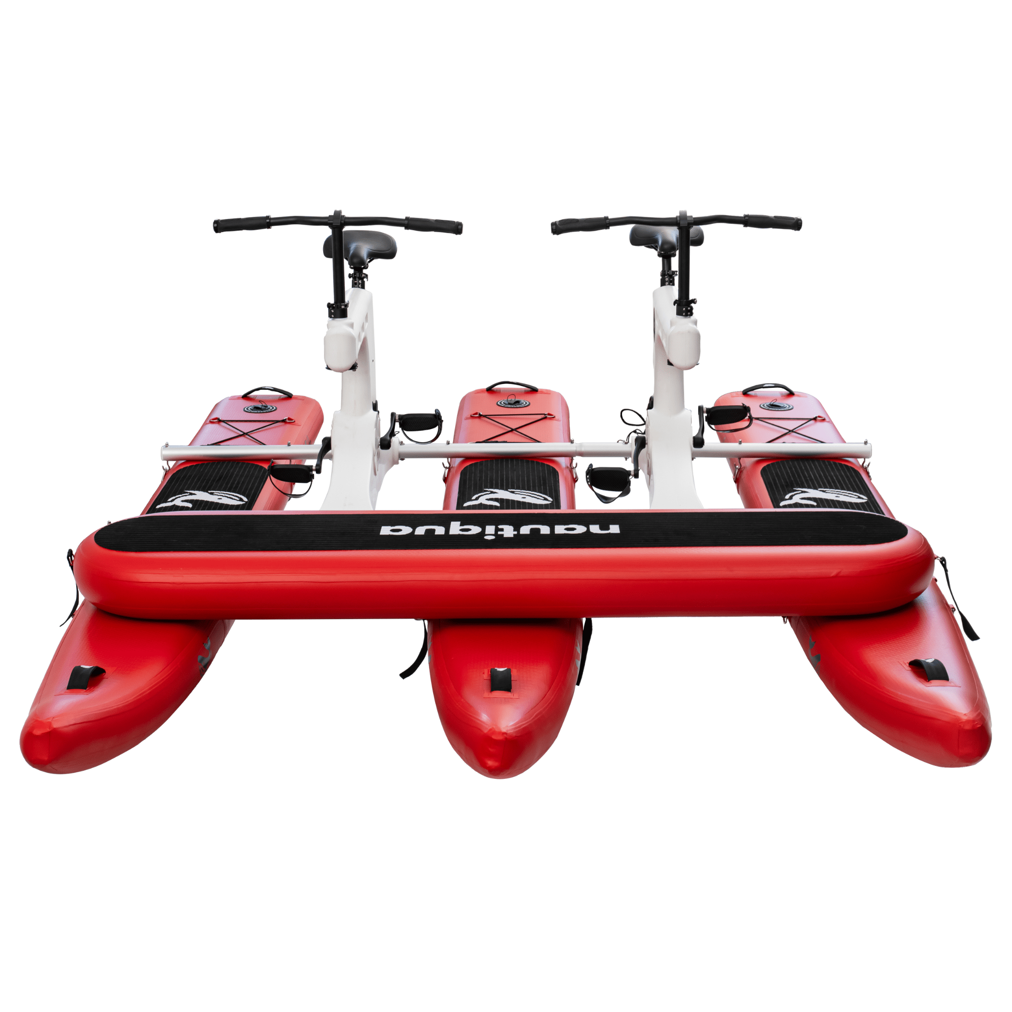 Nautiqua | BORACAY | Premium Catamaran Style Water Bike with Front Pad | 2 Person - The Vitality Estate