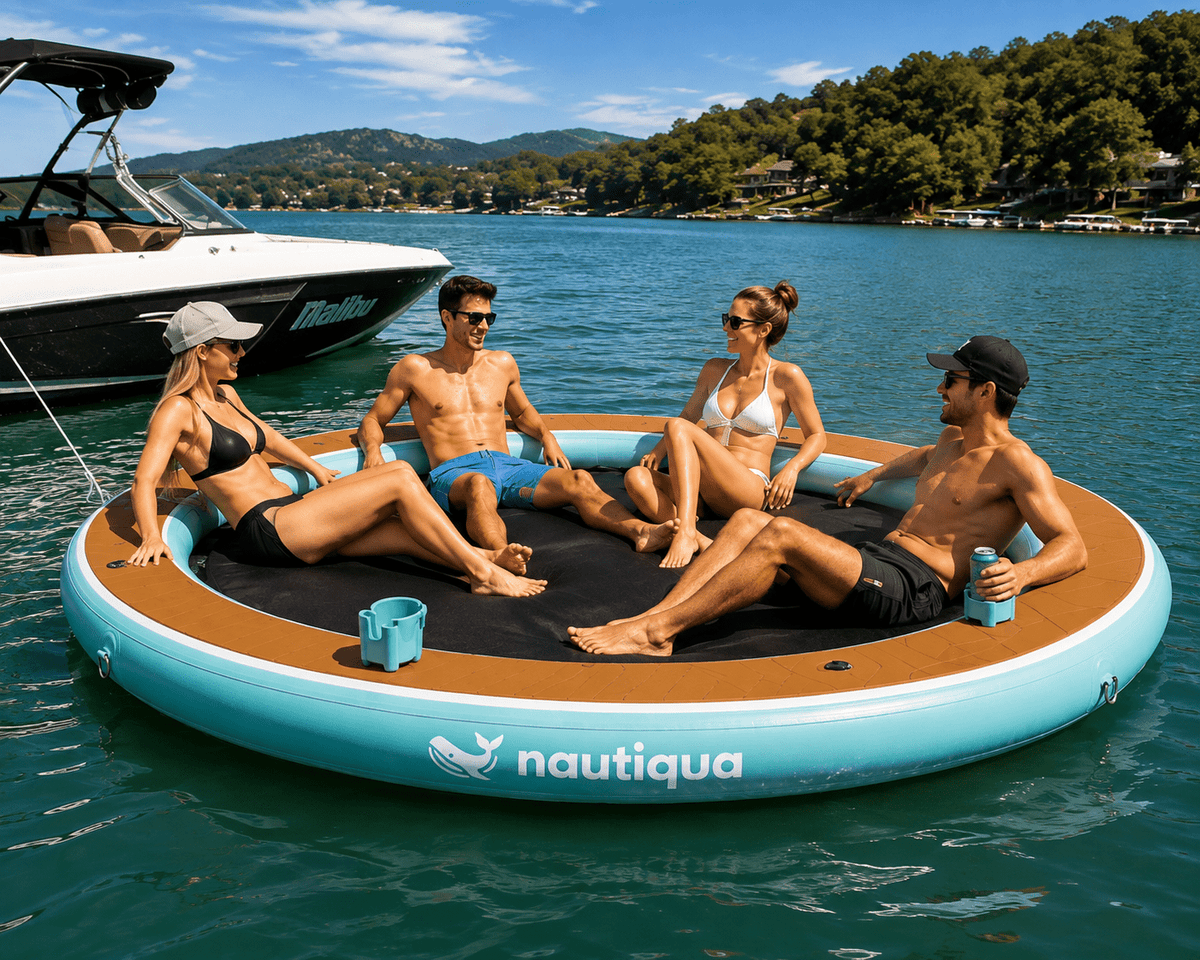Nautiqua | SANDBAR | Personal Water Hammock - The Vitality Estate