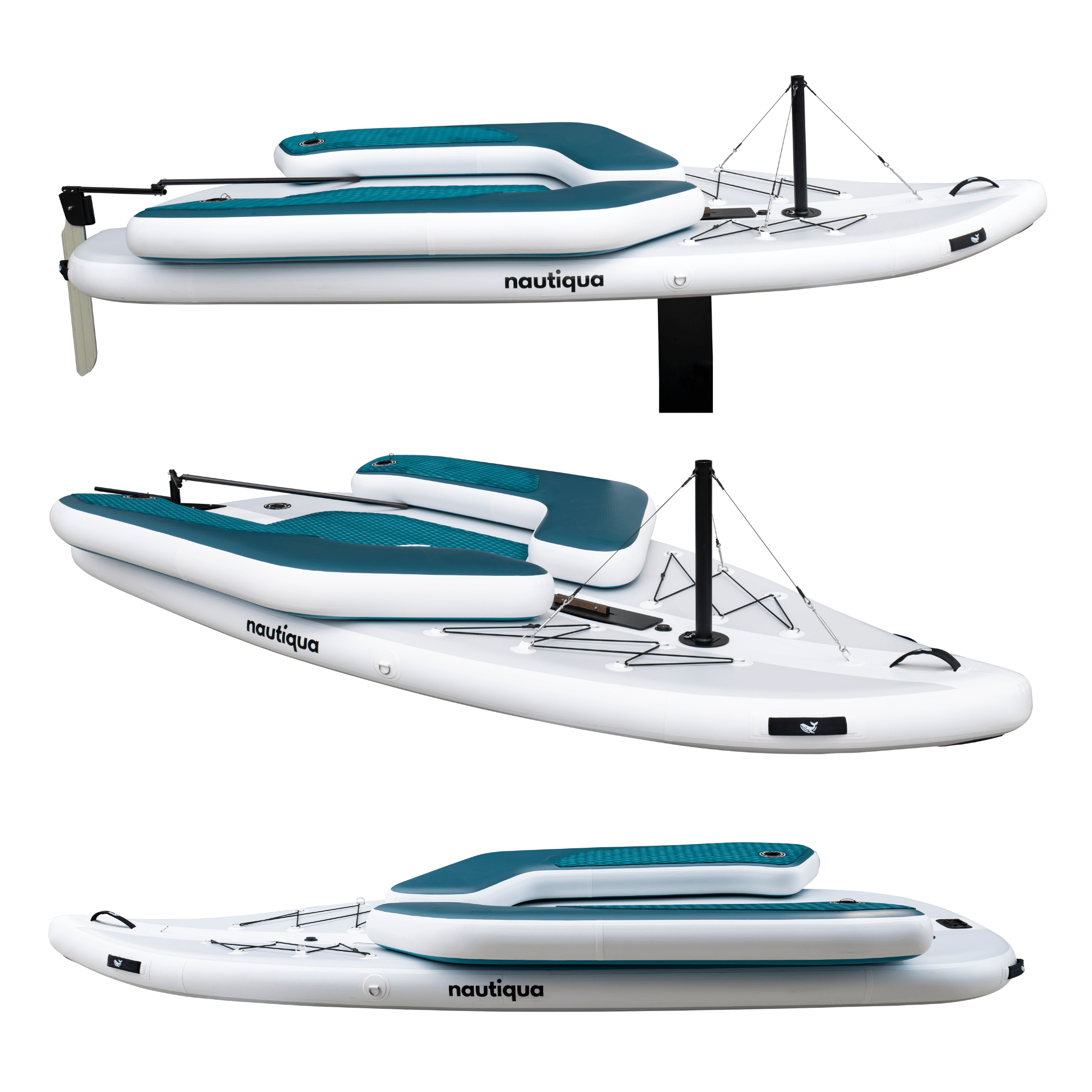 Nautiqua | STARSAIL | Inflatable 3 Chamber Sailing dinghy - The Vitality Estate