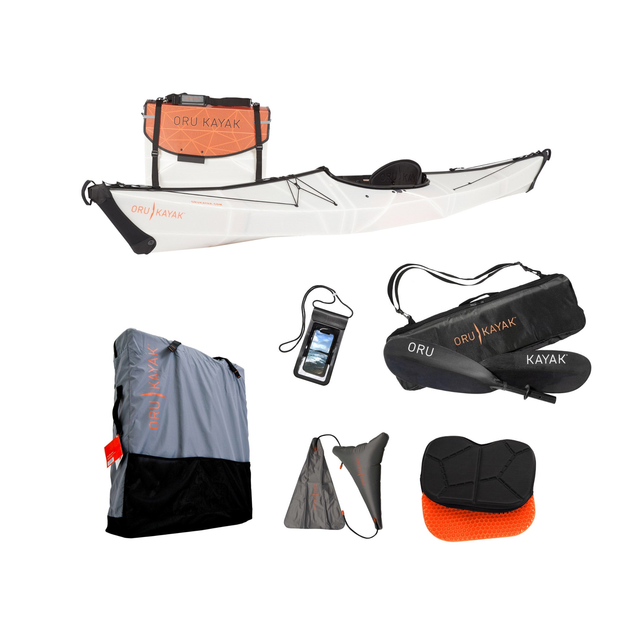 Oru Kayak Bay ST Folding Kayak Bundle - The Vitality Estate