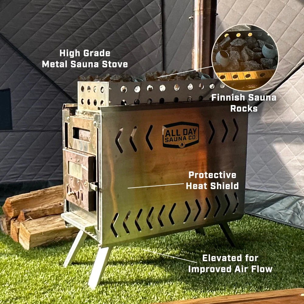 Outdoor Sauna - The Vitality Estate