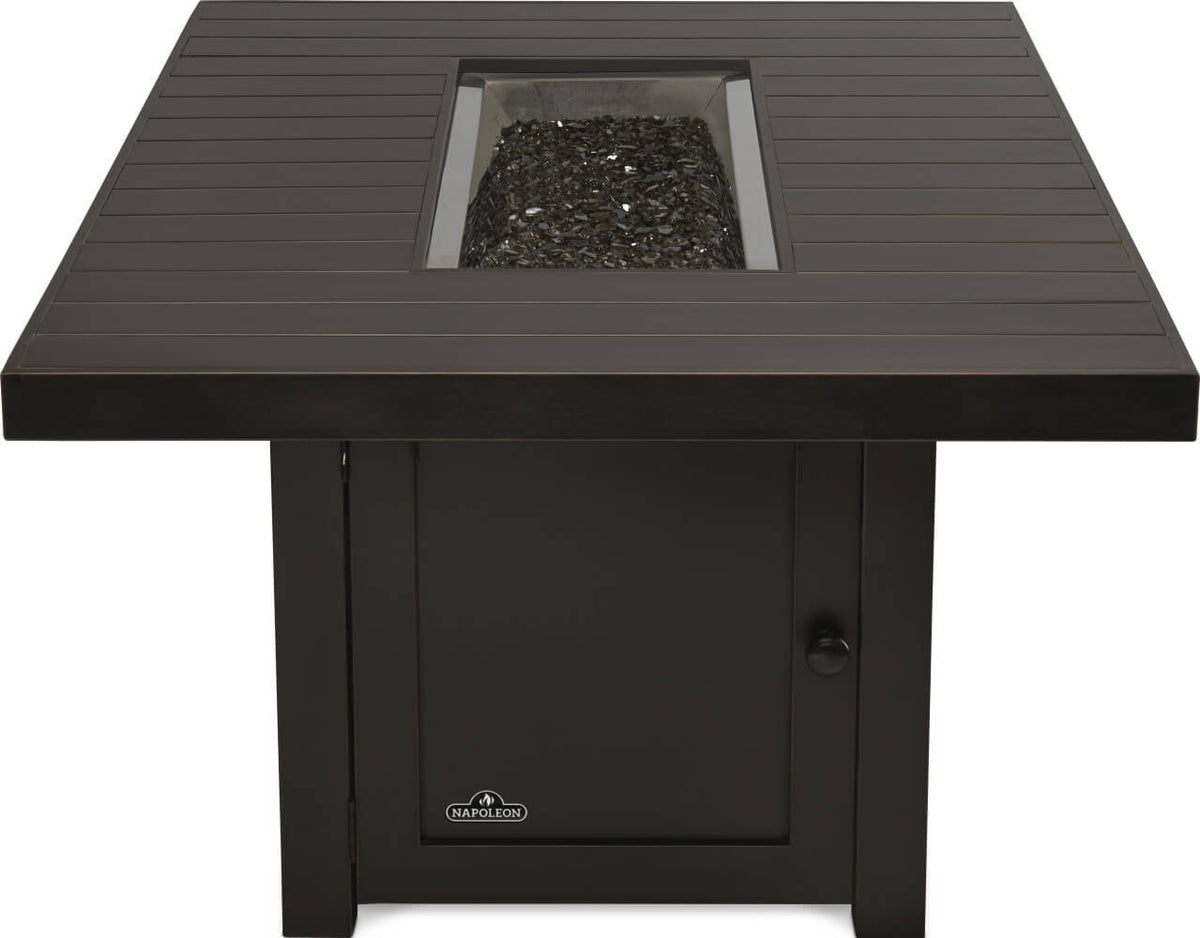 Patio Elegance Fire Table – St. Tropez Rectangle Patioflame Table - The Vitality Estate
